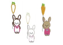 Stickdatei - zARTbesaitet - Hasi mit Ballon